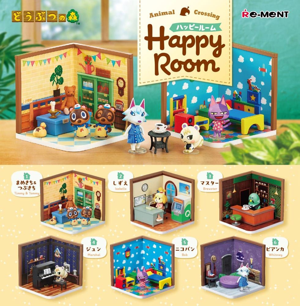 Boîte Mystère Animal Crossing Happy Room - Un Item Au Hasard