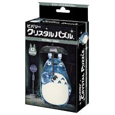 Casse-Tête 3D Studio Ghibli Beverly Crystal Puzzle - Totoro Gris 42 Morceaux
