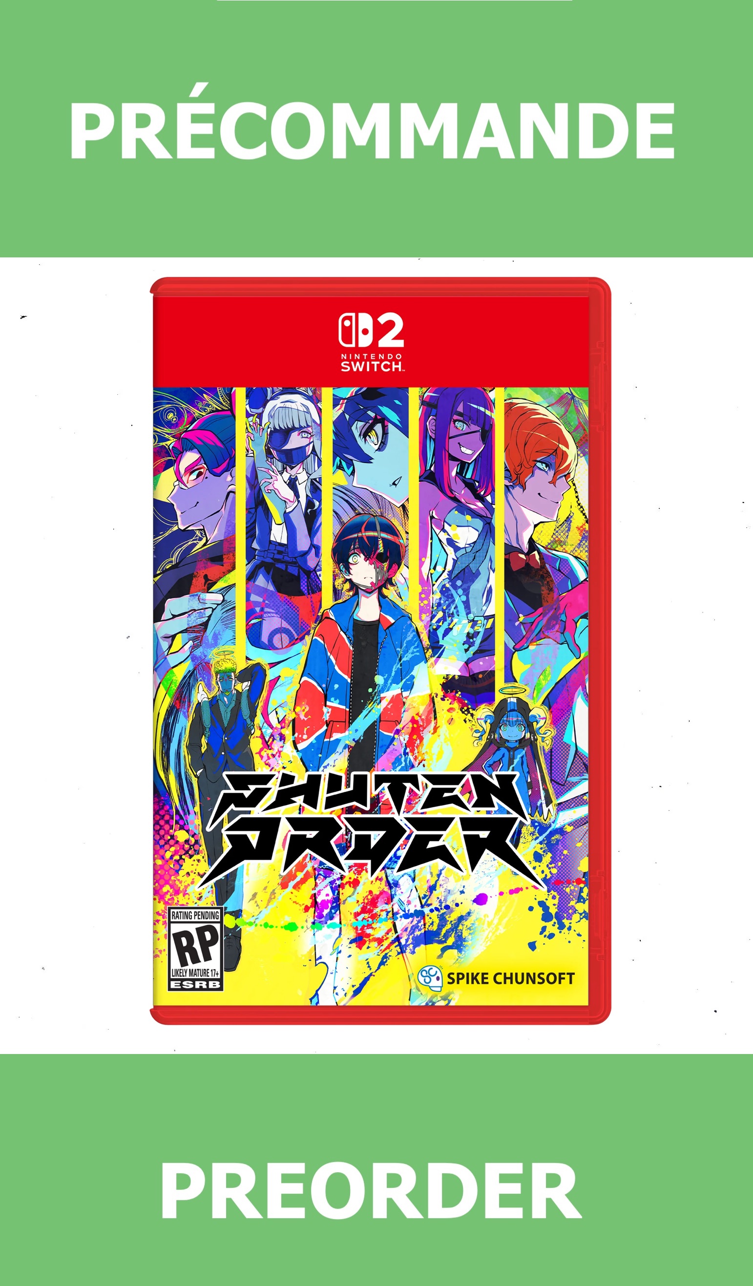 *Précommande* Shuten Order/Switch2 06/18/2026 84.99$