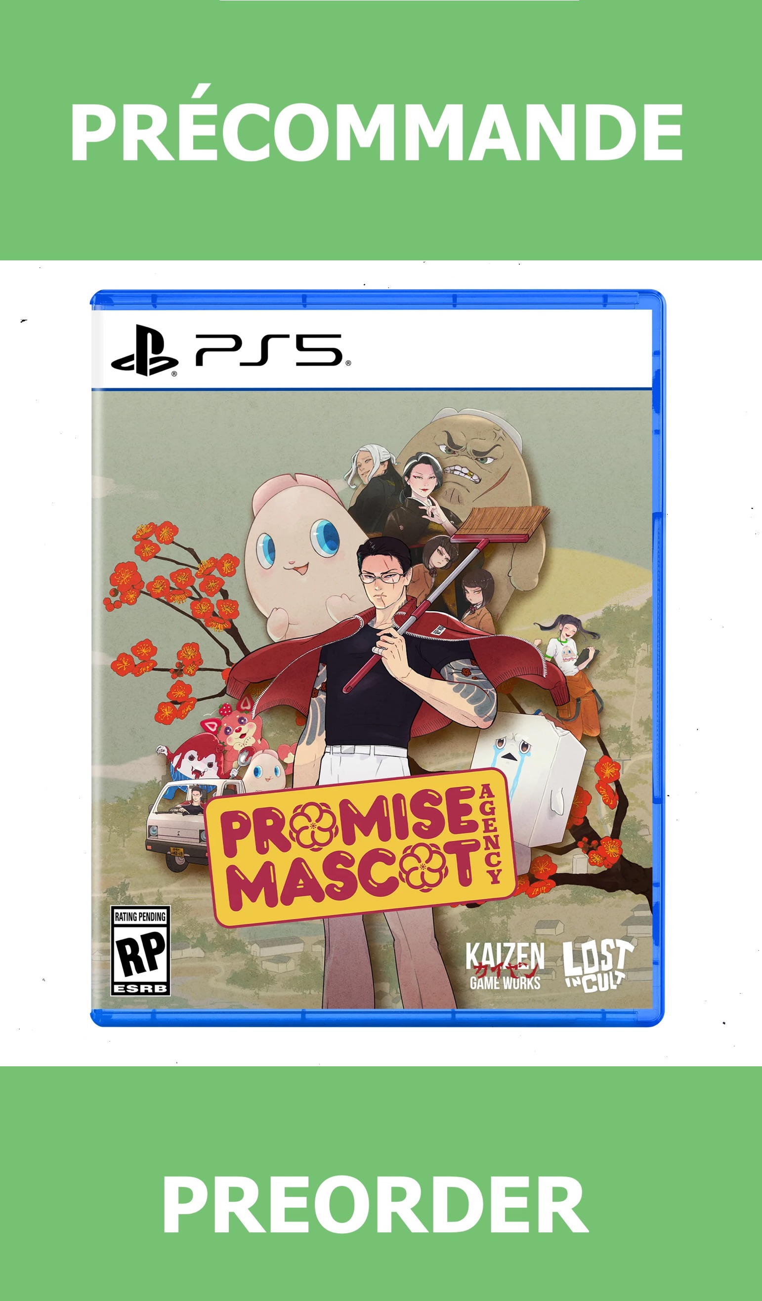 *Précommande* Promise Mascot Agency/PS5 06/30/2026 49.99$