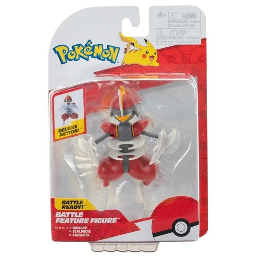 Figurine Pokemon Battle Feature Par Jazwares - Bisharp 11 CM