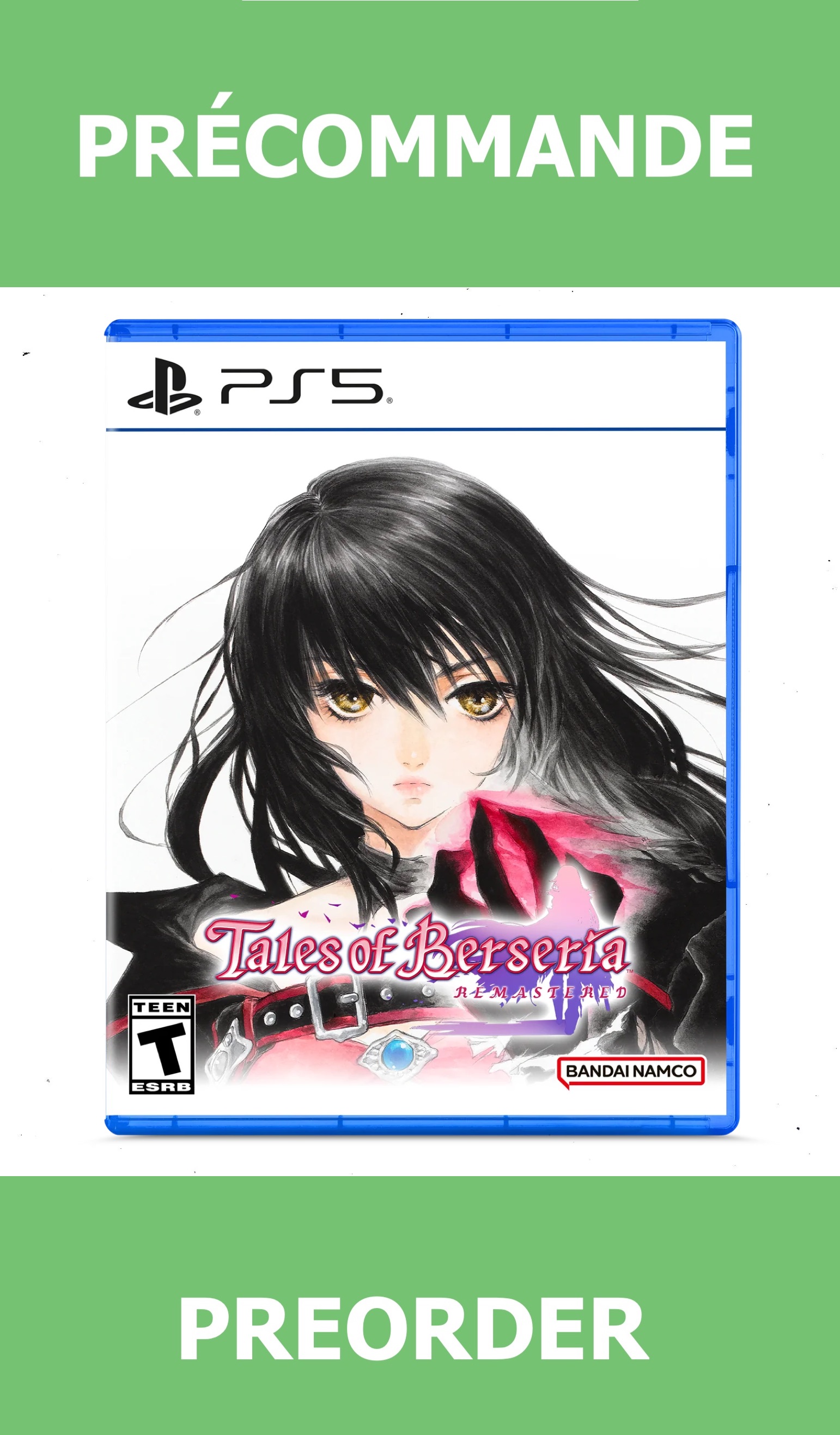 *Précommande* Tales Of Berseria Remastered/PS5 27/02/2026 54.99$