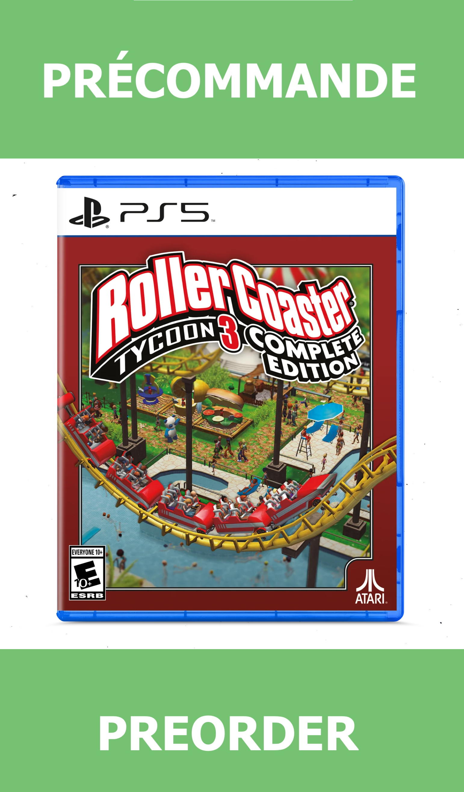 *Précommande* RollerCoaster Tycoon 3 Complete Edition/PS5 06/03/2026 44.99$