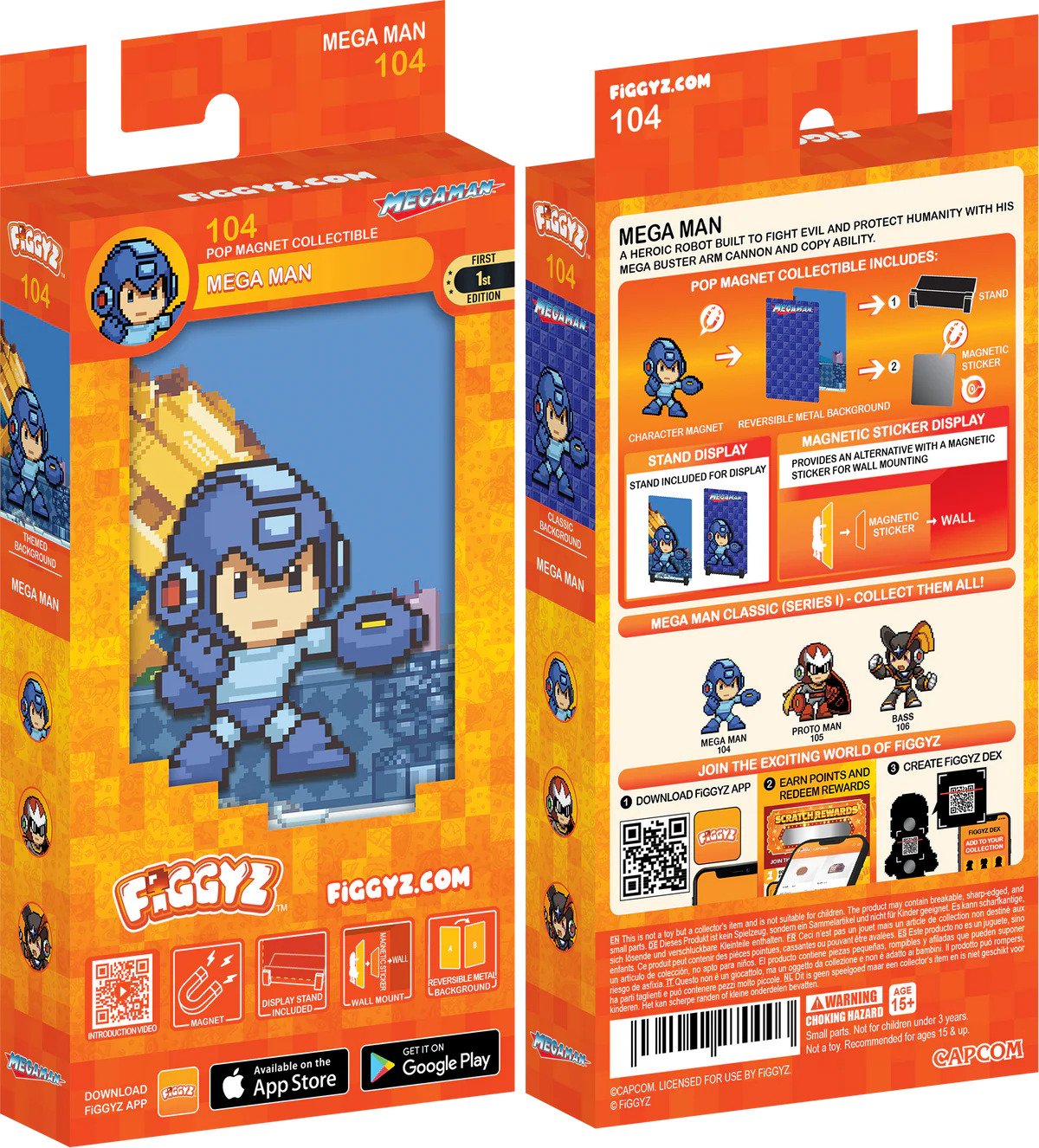 Figurine Aimantée Figgyz #104 - Mega Man