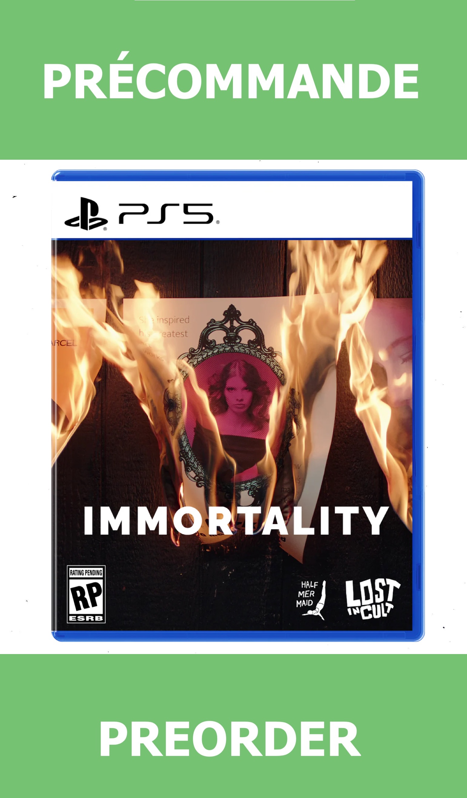 *Précommande* Immortality/PS5 13/03/2026 49.99$