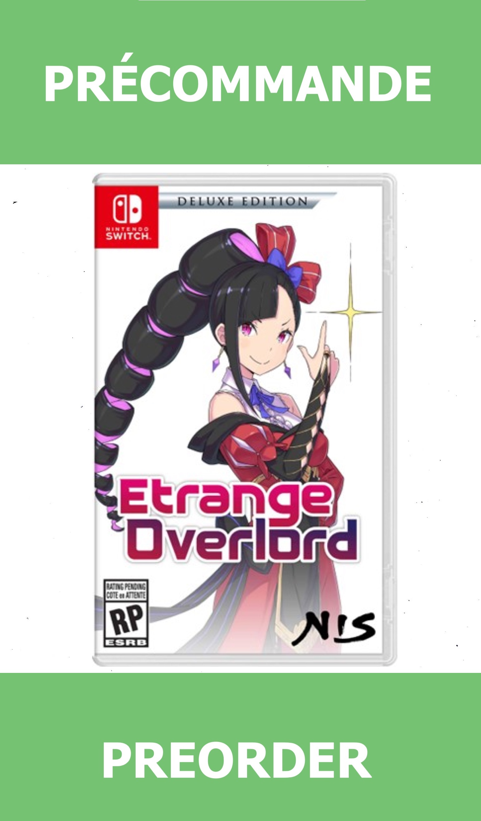 *Précommande* Etrange Overlord Deluxe Edition/Switch 26/03/2026 69.99$
