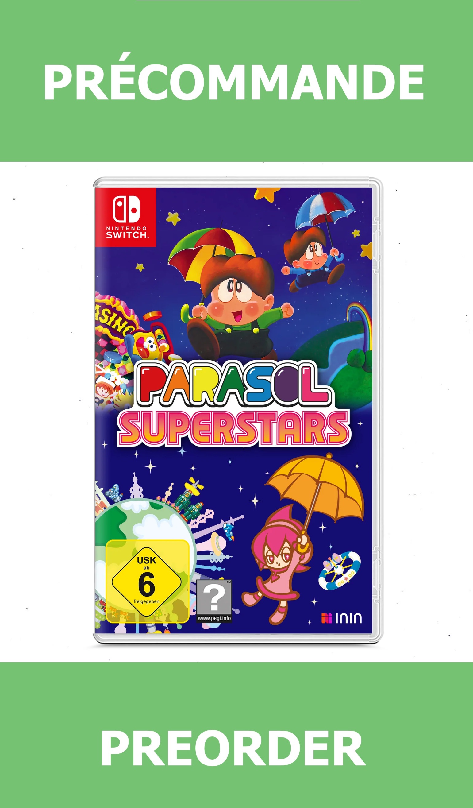 *Précommande* Parasol Superstars Limited Edition (EU Import)/Switch 28/02/2026 49.99$