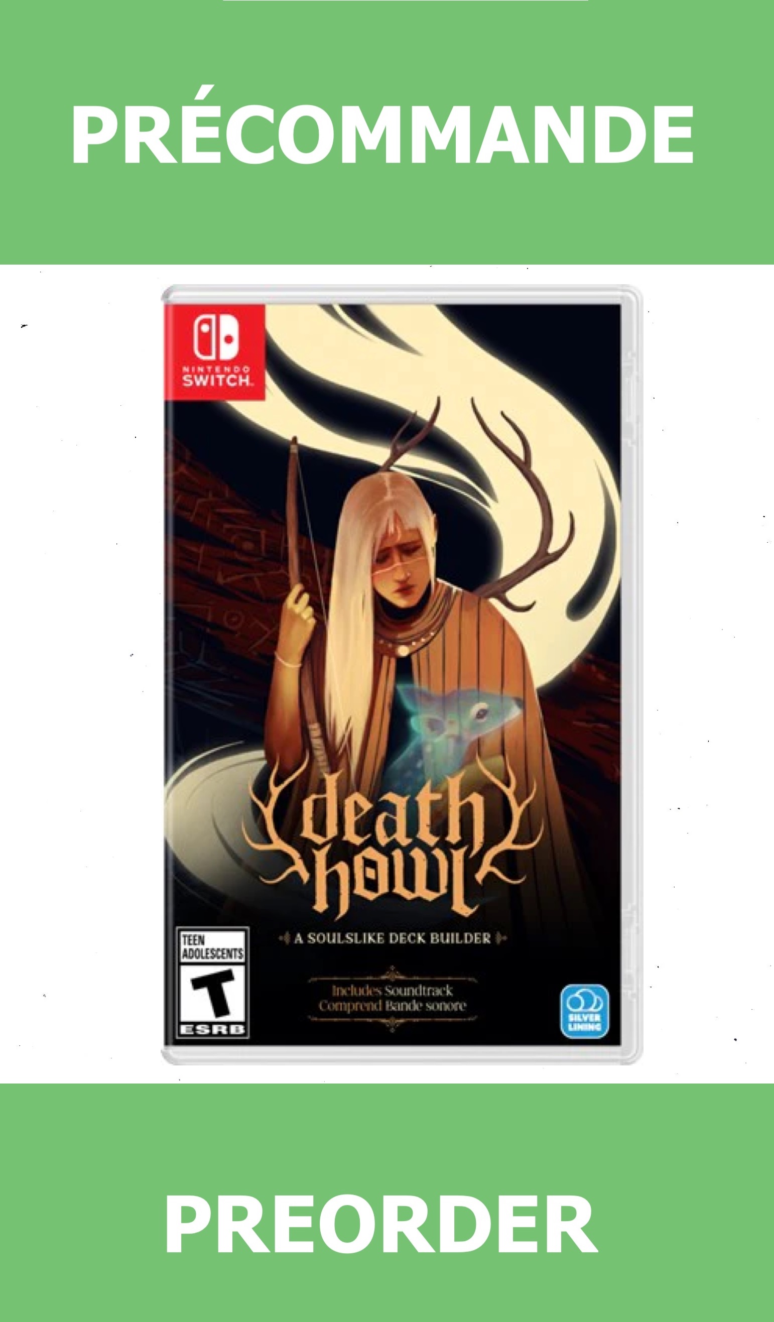 *Précommande* Death Howl/Switch 20/02/2026 44.99$