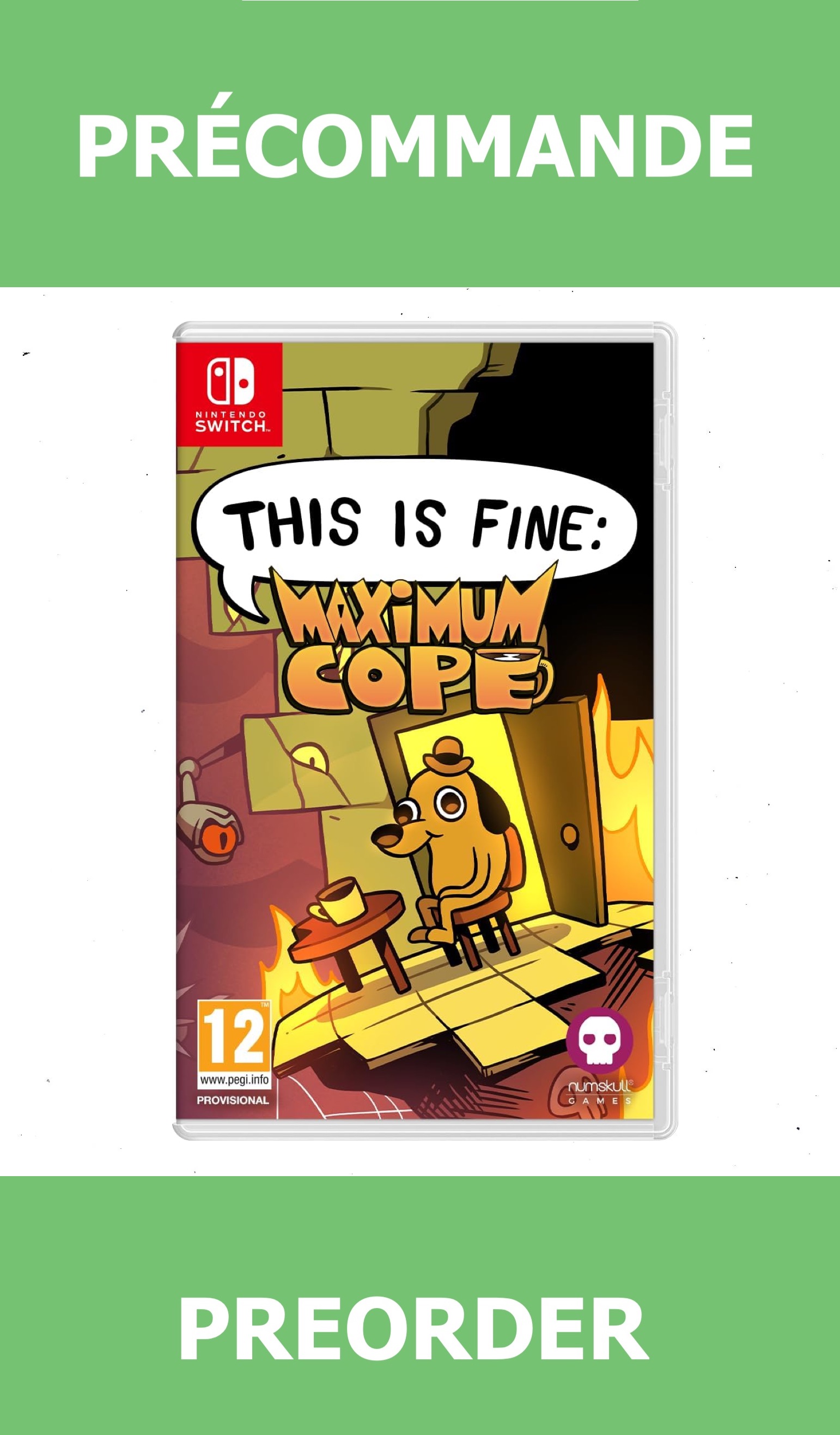 *Précommande* This Is Fine Maximum Cope/Switch 31/03/2026 44.99$